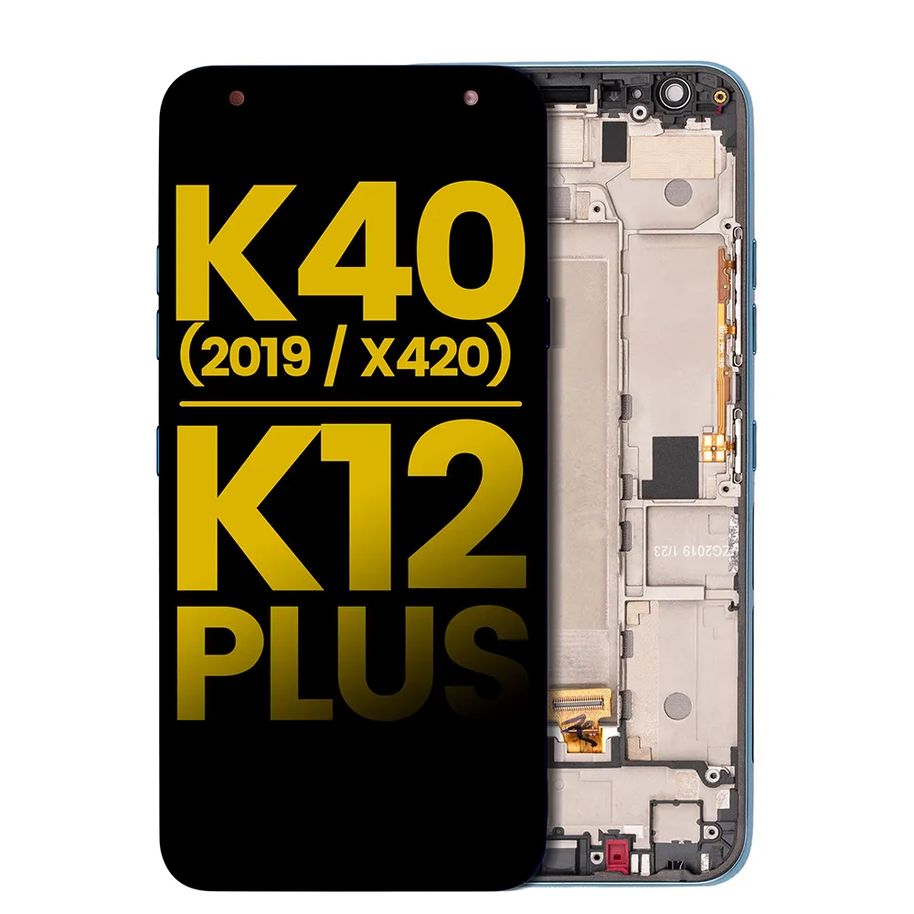 Display LCD Di Ricambio Per LG Q60 2019 / K50 (X525) – 6,26 Pollici Con Strumenti E Nastro Adesivo